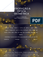 Aula 1 - Introdução A Óptica Geométrica