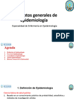 Conceptos Generales de Epidemiologia