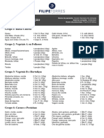 Lista Substituicao