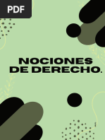 Guía de Estudio Nociones de Derecho Primer Parcial