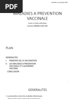 Maladies A Prevention Vaccinale