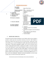 Informe Psicológico Caso Final