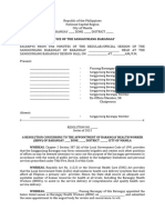 4.2 2 Resolution On The Appointment of Barangay Health Worker