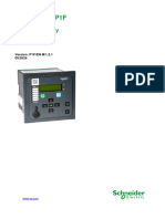 Schneider - PowerLogic P1F - Manual