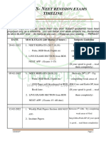 Cedees Neet Exam Timeline