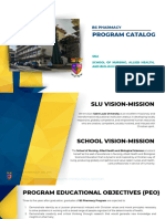 BS PHARMACY Program Catalog