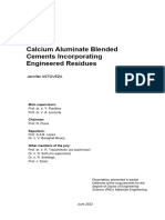 Calcium Aluminate Blended