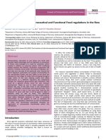 The Evolution of India Nutraceutical and Functional Food Regulations in The Newera