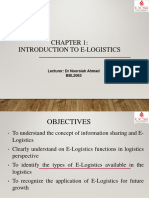 1.chapter 1 Introduction To E-Logistics