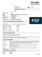 Acryloc Rust Convertor Msds