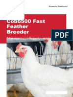 Cobb500 Fast Feather Breeder Management Supplement - OK