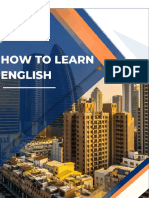 How To Learn English