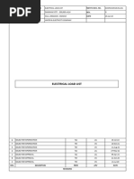 00-DD-R-05-101-G - Electrical Load List