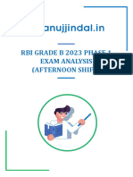 RBI Grade B Phase 1 2023 All Subjects FORMATTED 1