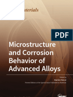 Microstructure and Corrosion Behavior of Advanced Alloys