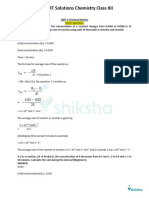 NCERT Solutions Chemistry Class XII