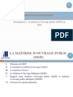 La Maitrise D'ouvrage Public