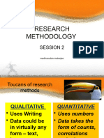 RESEARCH METHODOLOGY Session 2