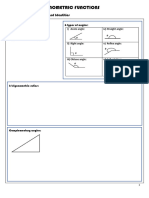 Chapter 7 Trigonometric Functions