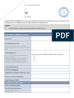 Copie de Gabarit - Analyse Prealable