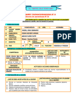 Sesión de Aprendizaje #8 - 3º,4°,5° - Quechua Chanka