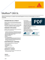 Fiche Technique Sikafloor 263 SL