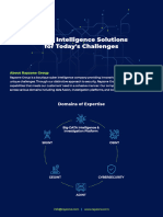 One Pager - Rayzone Group