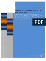 Defense Acquisition Guidebook