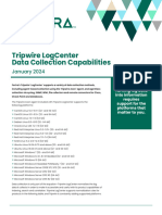 TW Log Center Data Collection Capabilities Ds