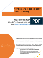 Introduction To Macroeconomics-Mixed Economy, Key Macroeconomic Variables, Goals & Instruments