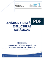 Sesión 01-Introducción Al Diseño de Estructuras Metálicas