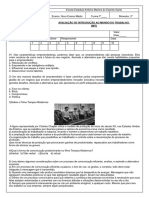 Avaliação Imt 2° Bim