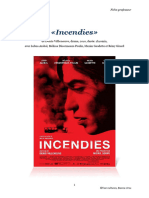 Incendies Fiche Professeurs