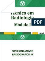 Radiologia - Módulo IV - Posicionamento Radiográfico III