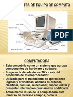 Componentes de Equipo de Computo D