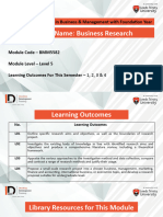 Business Research - Week 8 - Assignment 1 Group Presentation