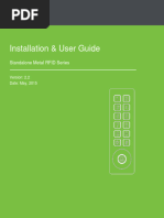 Installation & User Guide Standalone Metal RFID Series