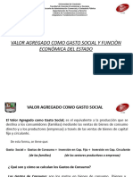 Valor Agregado Social y Funcion Economica Del Estado