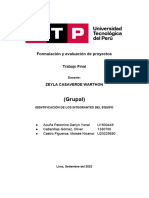 Trabajo Final - Formulacion y Evaluacion