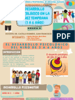 Semana 5 DESARROLLO PSICOLOGICO TEMPRANO 3-6 AÑOS EXPO GRUPO 5