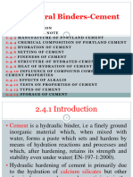 Lecture 10 Mineral Binders Cement