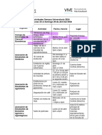 Actividades Semana U 2024