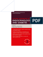 Oxford Handbook of Endocrinology and Diabetes 3rd Ed