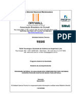 COMPONENTES PARA SISTEMAS CONSTRUTIVOS Relatório de Acompanhamento