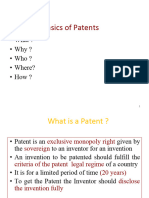 Basics of Patents