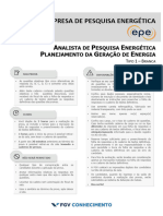 Analista de Pesquisa Energetica Planejamento Da Geracao de Energians140 Tipo 1