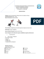 Flores BSPT 1a Activity 33 Abdominal