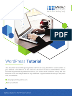 WordPress Tutorial Document