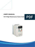 User Manual V5-H High Performance Vector Control Inverter User Manual