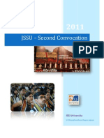 JSS UNIVERSITY 2nd Convocation Report 2011